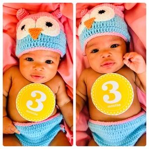 Infant’s Hat and Diaper Cover